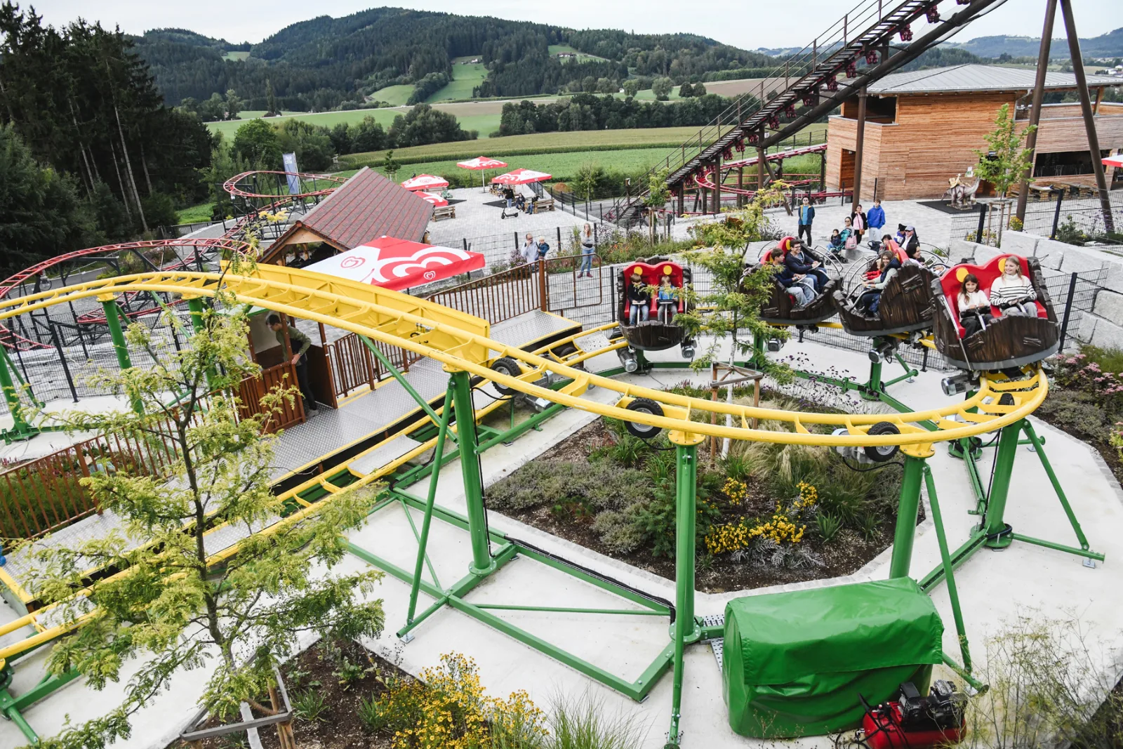 Achterbahn edelwies